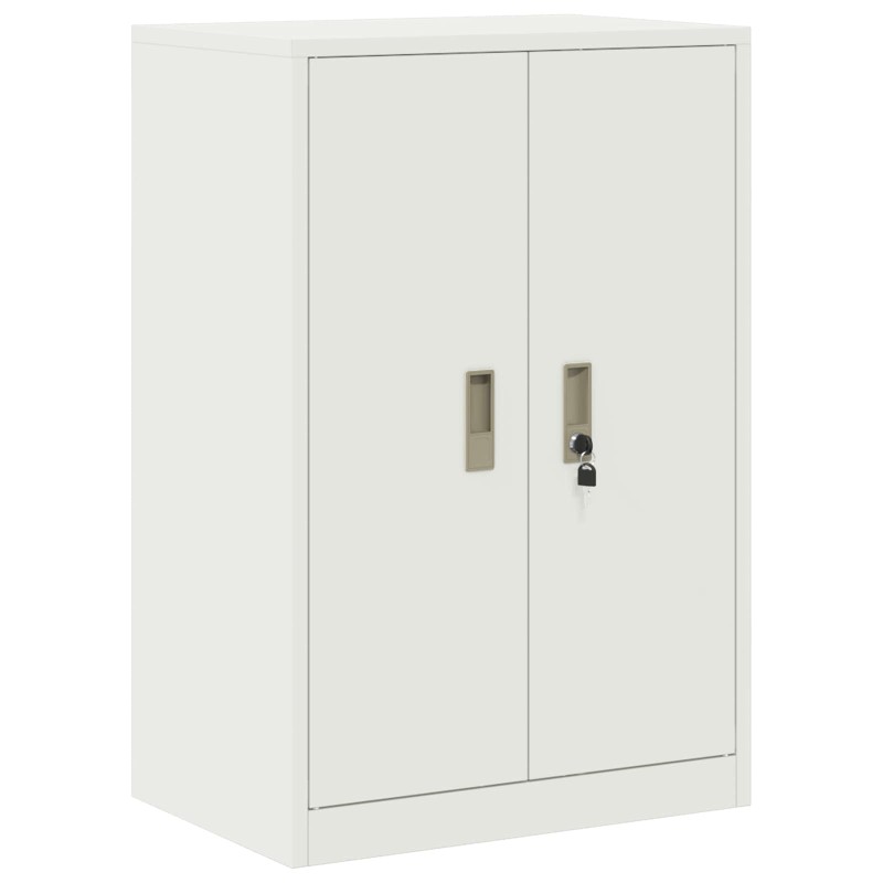 vidaXL Ντουλάπι αποθήκευσης Λευκός 60 x 40 x 90 cm Ατσάλι