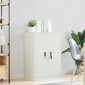 vidaXL Ντουλάπι αποθήκευσης Λευκός 60 x 40 x 90 cm Ατσάλι