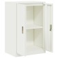 vidaXL Ντουλάπι αποθήκευσης Λευκός 60 x 40 x 90 cm Ατσάλι