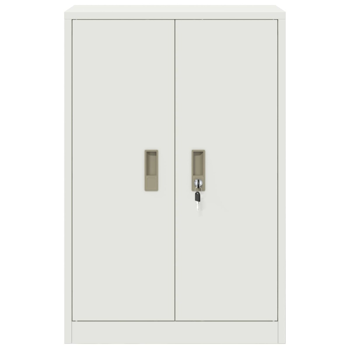 vidaXL Ντουλάπι αποθήκευσης Λευκός 60 x 40 x 90 cm Ατσάλι