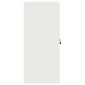 vidaXL Ντουλάπι αποθήκευσης Λευκός 60 x 40 x 90 cm Ατσάλι