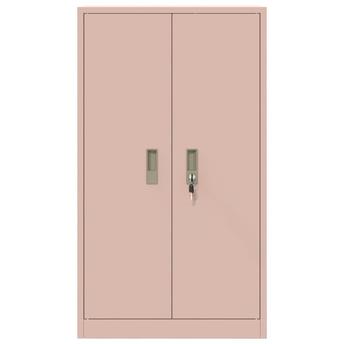 vidaXL Ντουλάπι αποθήκευσης Ροζ 60 x 40 x 90 cm Ατσάλι