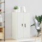 vidaXL Ντουλάπι αποθήκευσης Λευκός 60 x 40 x 105 εκ Ατσάλι