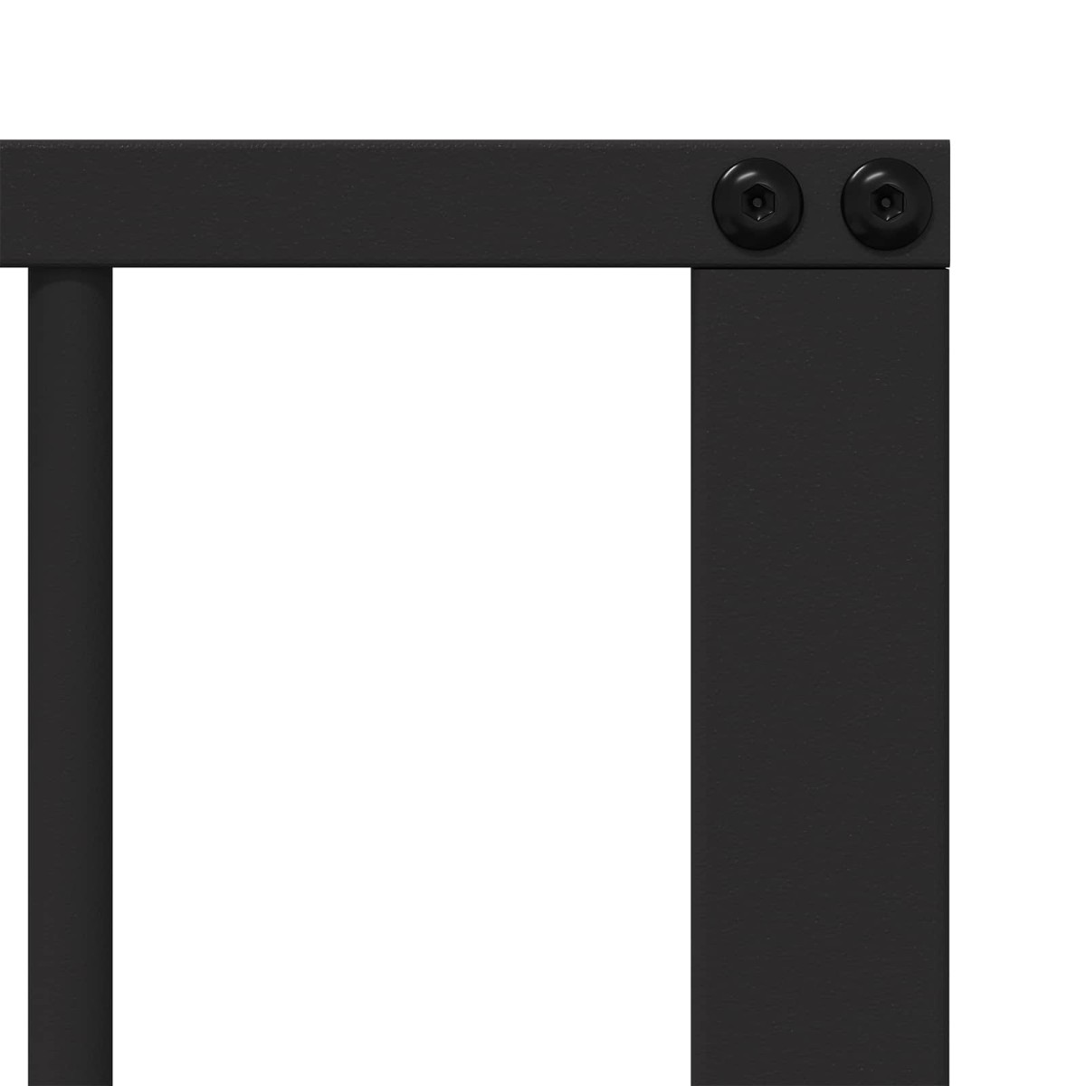 vidaXL Πόρτα Σκύλου 4 τμχ. Μαύρο 80 x 60 cm Επικαλυμμένος Χάλυβας