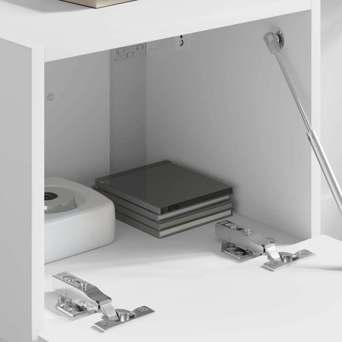 vidaXL Ντουλάπι Τηλεόρασης Τοίχου 39 x 31 x 29,5 εκ Λευκό