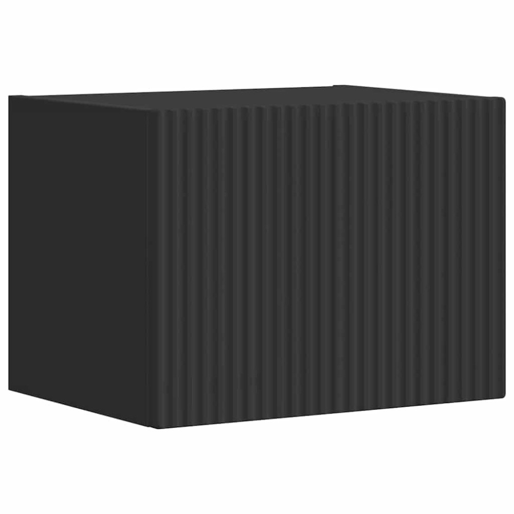 vidaXL Ντουλάπι Τηλεόρασης Τοίχου 39 x 31 x 29,5 εκ Μαύρο