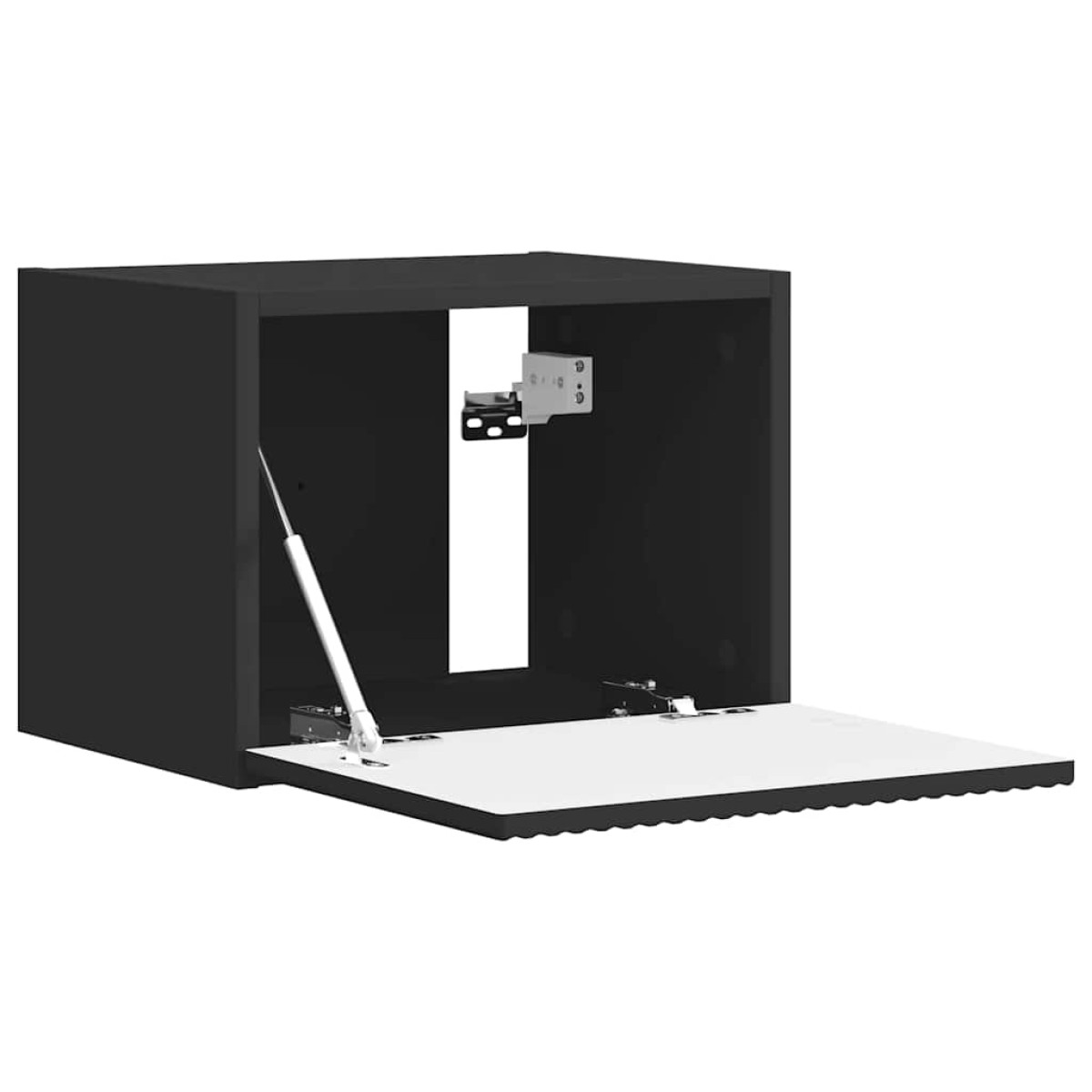 vidaXL Ντουλάπι Τηλεόρασης Τοίχου 39 x 31 x 29,5 εκ Μαύρο