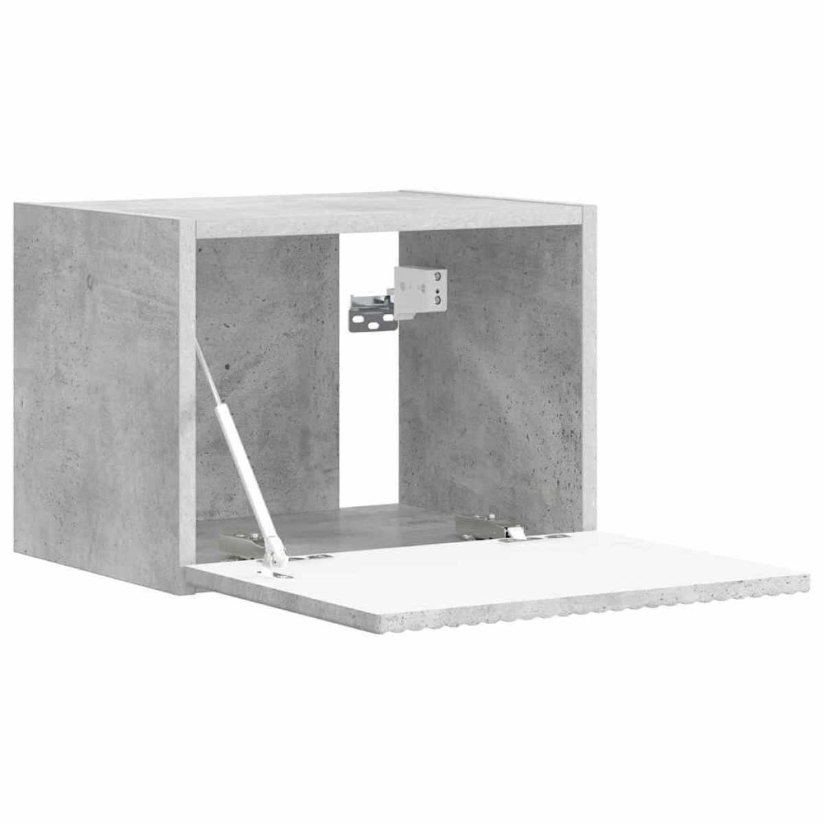 vidaXL Ντουλάπι Τηλεόρασης Τοίχου 39 x 31 x 29,5 εκ Σκυρόδεμα