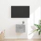 vidaXL Ντουλάπι Τηλεόρασης Τοίχου 39 x 31 x 29,5 εκ Σκυρόδεμα