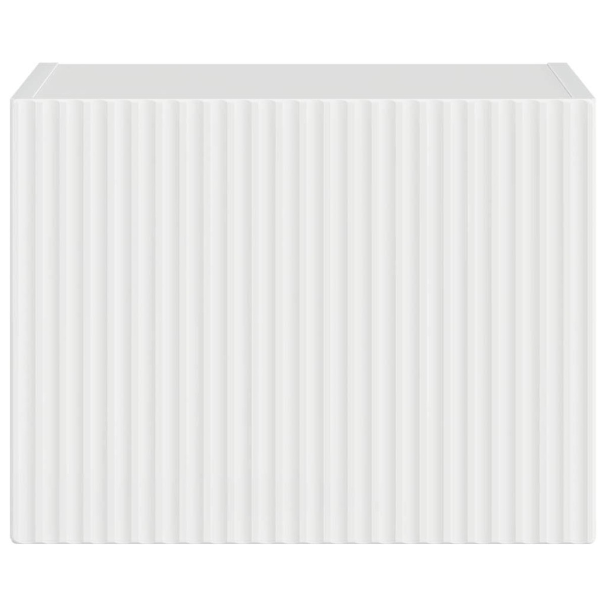 vidaXL Ντουλάπι Τηλεόρασης Τοίχου 39 x 31 x 29,5 εκ Λαμπερό Λευκό
