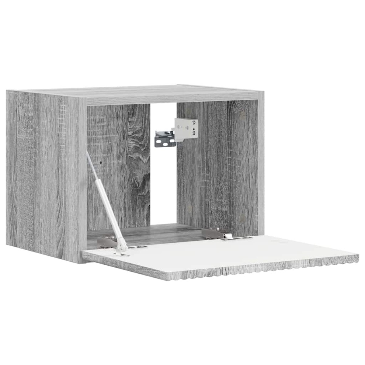 vidaXL Ντουλάπι Τηλεόρασης Τοίχου 39 x 31 x 29,5 εκ Γκρίζο Σονομα