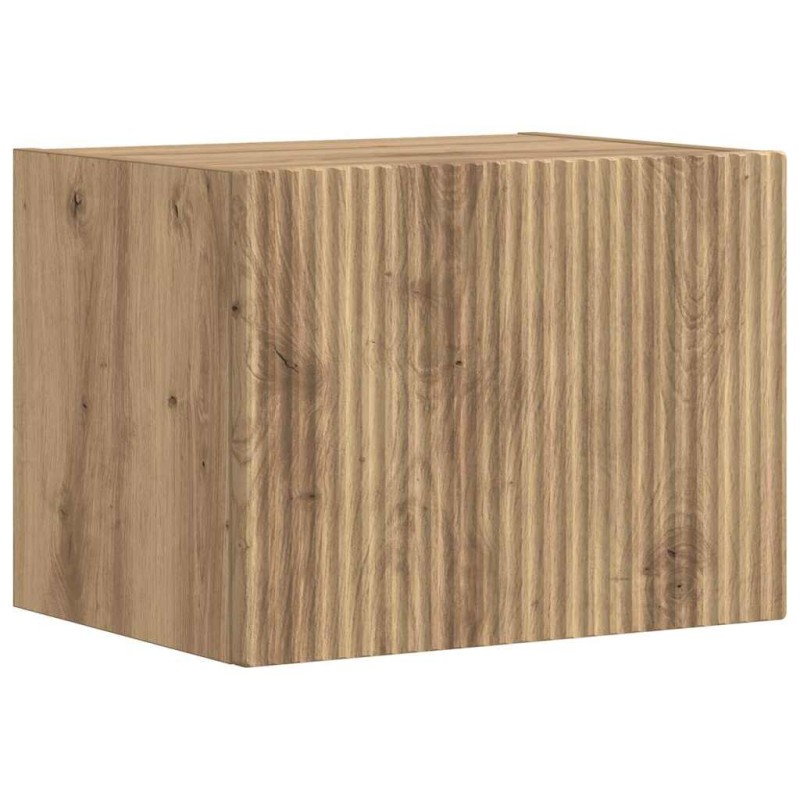 vidaXL Ντουλάπι Τηλεόρασης Τοίχου 39 x 31 x 29,5 εκ Επεξεργασμένο Ξύλο