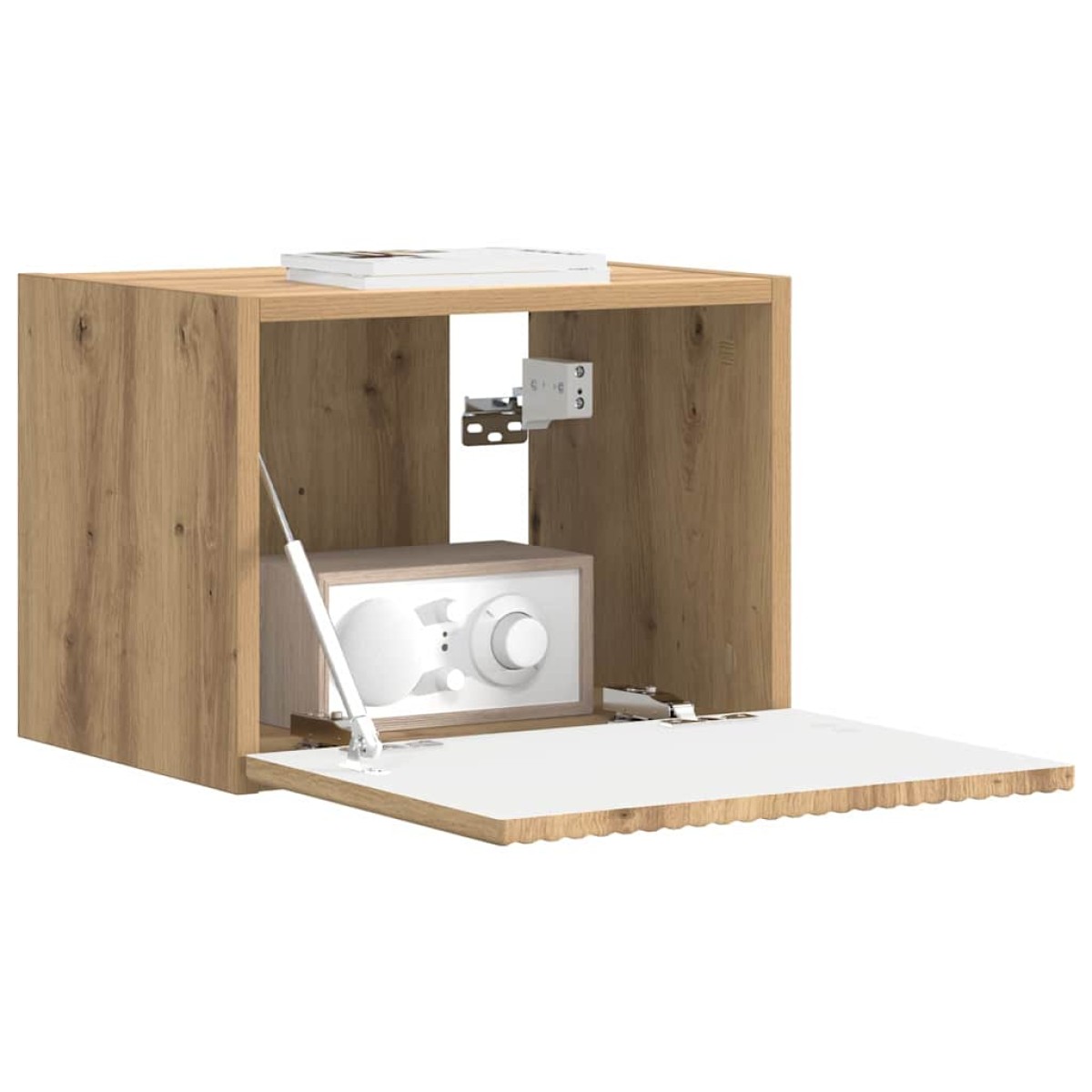 vidaXL Ντουλάπι Τηλεόρασης Τοίχου 39 x 31 x 29,5 εκ Επεξεργασμένο Ξύλο