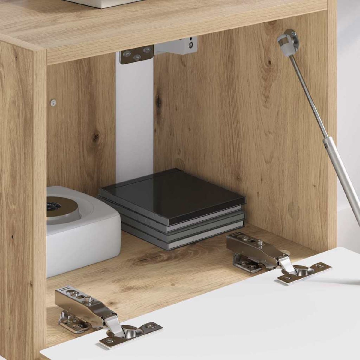 vidaXL Ντουλάπι Τηλεόρασης Τοίχου 39 x 31 x 29,5 εκ Επεξεργασμένο Ξύλο