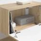 vidaXL Ντουλάπι Τηλεόρασης Τοίχου 60 x 31 x 29,5 εκ Σονόμα