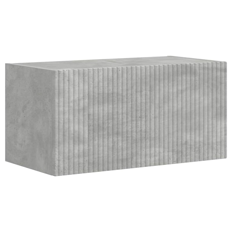 vidaXL Ντουλάπι Τηλεόρασης Τοίχου 60 x 31 x 29,5 εκ Σκυρόδεμα