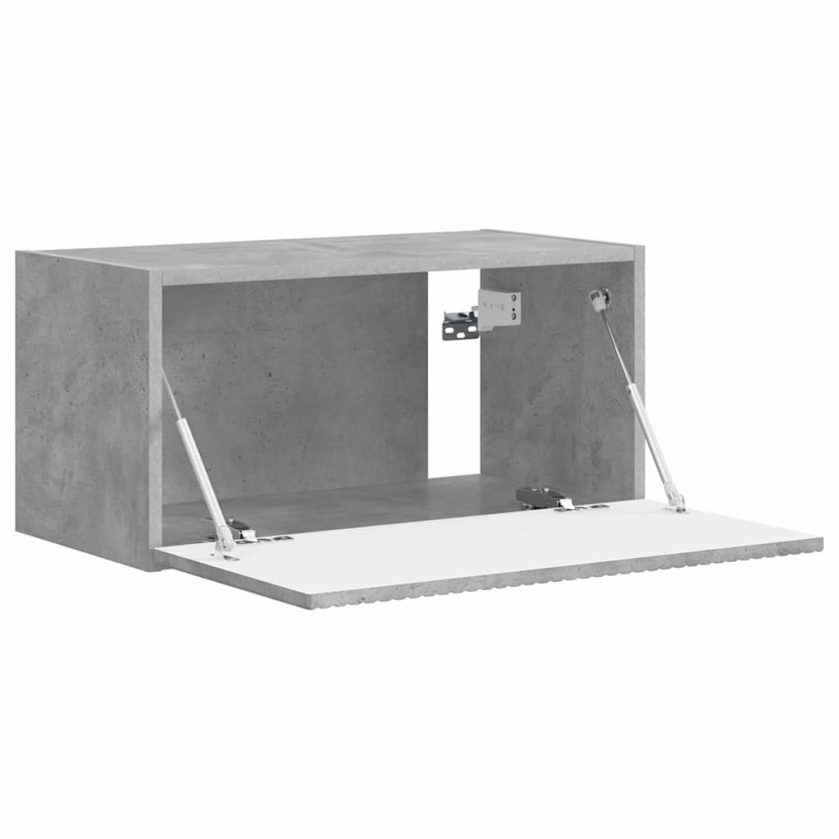 vidaXL Ντουλάπι Τηλεόρασης Τοίχου 60 x 31 x 29,5 εκ Σκυρόδεμα