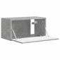 vidaXL Ντουλάπι Τηλεόρασης Τοίχου 60 x 31 x 29,5 εκ Σκυρόδεμα