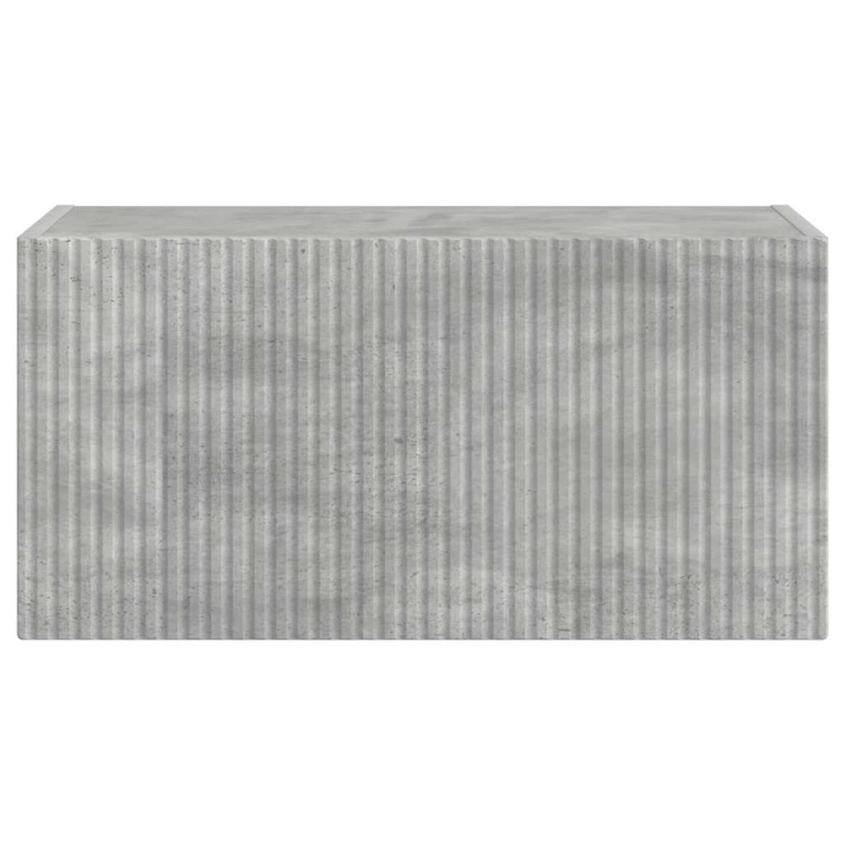 vidaXL Ντουλάπι Τηλεόρασης Τοίχου 60 x 31 x 29,5 εκ Σκυρόδεμα