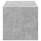 vidaXL Ντουλάπι Τηλεόρασης Τοίχου 60 x 31 x 29,5 εκ Σκυρόδεμα