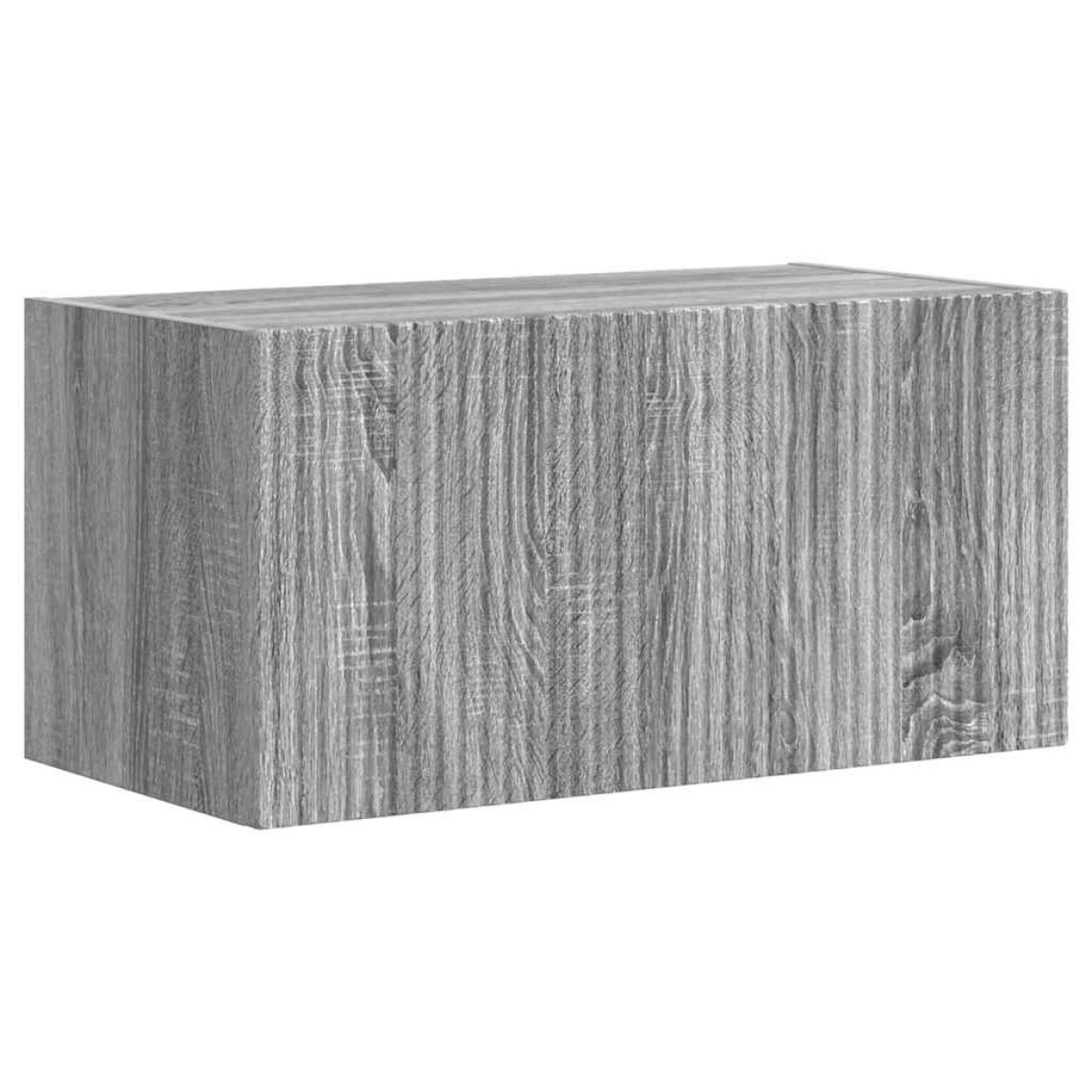 vidaXL Ντουλάπι Τηλεόρασης Τοίχου 60 x 31 x 29,5 εκ Γκρίζο Σονομα