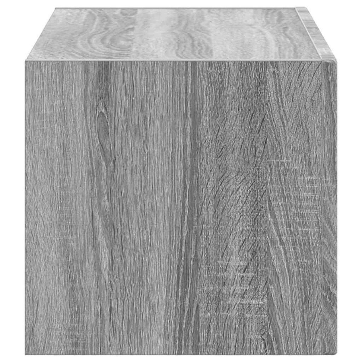 vidaXL Ντουλάπι Τηλεόρασης Τοίχου 60 x 31 x 29,5 εκ Γκρίζο Σονομα