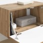vidaXL Ντουλάπι Τηλεόρασης Τοίχου 60 x 31 x 29,5 εκ Επεξεργασμένο Ξύλο