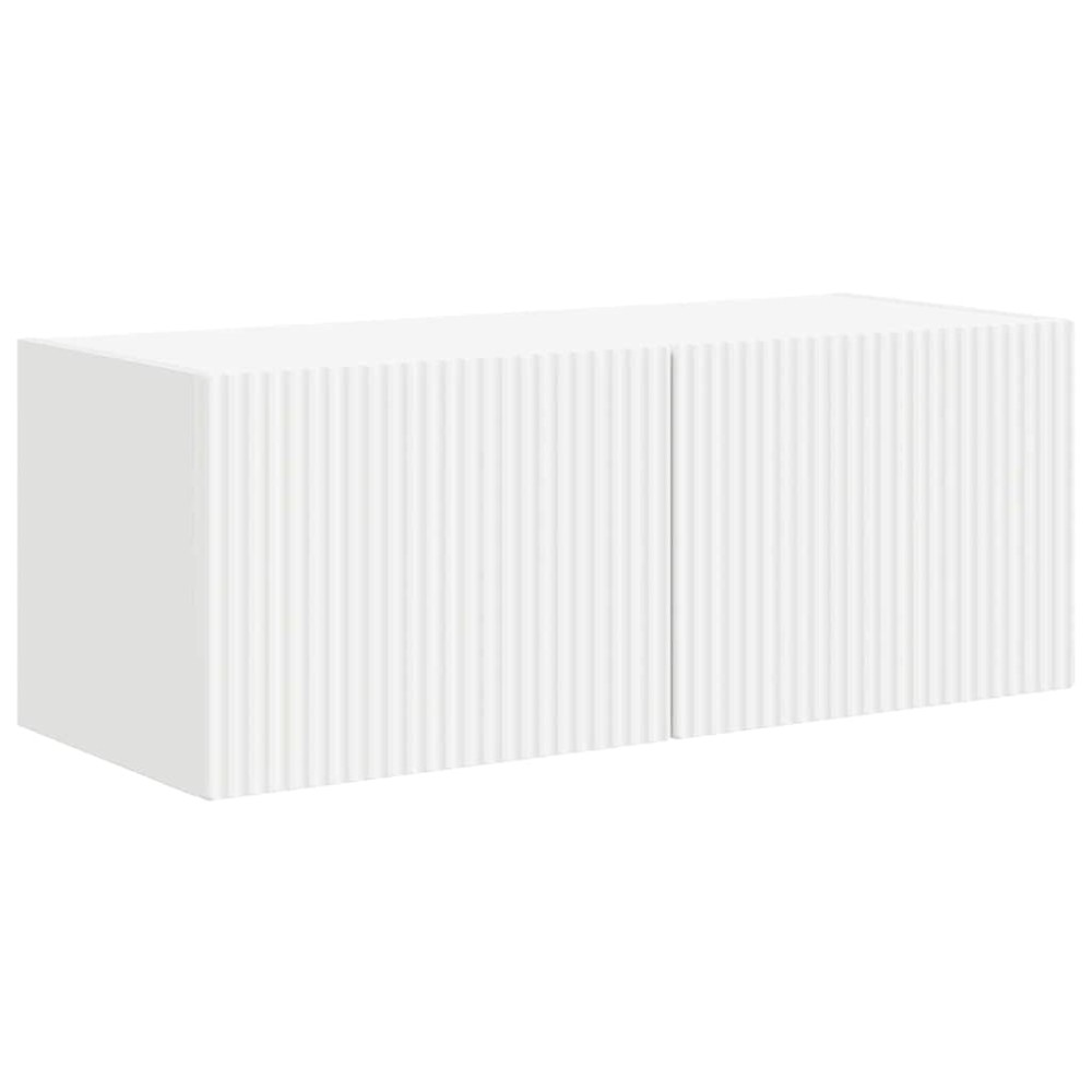 vidaXL Ντουλάπι Τηλεόρασης Τοίχου 78,5 x 31 x 29,5 εκ Λευκό