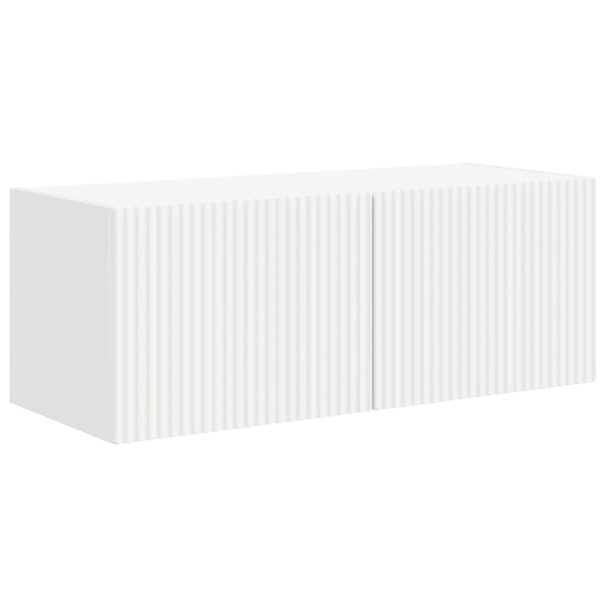 vidaXL Ντουλάπι Τηλεόρασης Τοίχου 78,5 x 31 x 29,5 εκ Λευκό