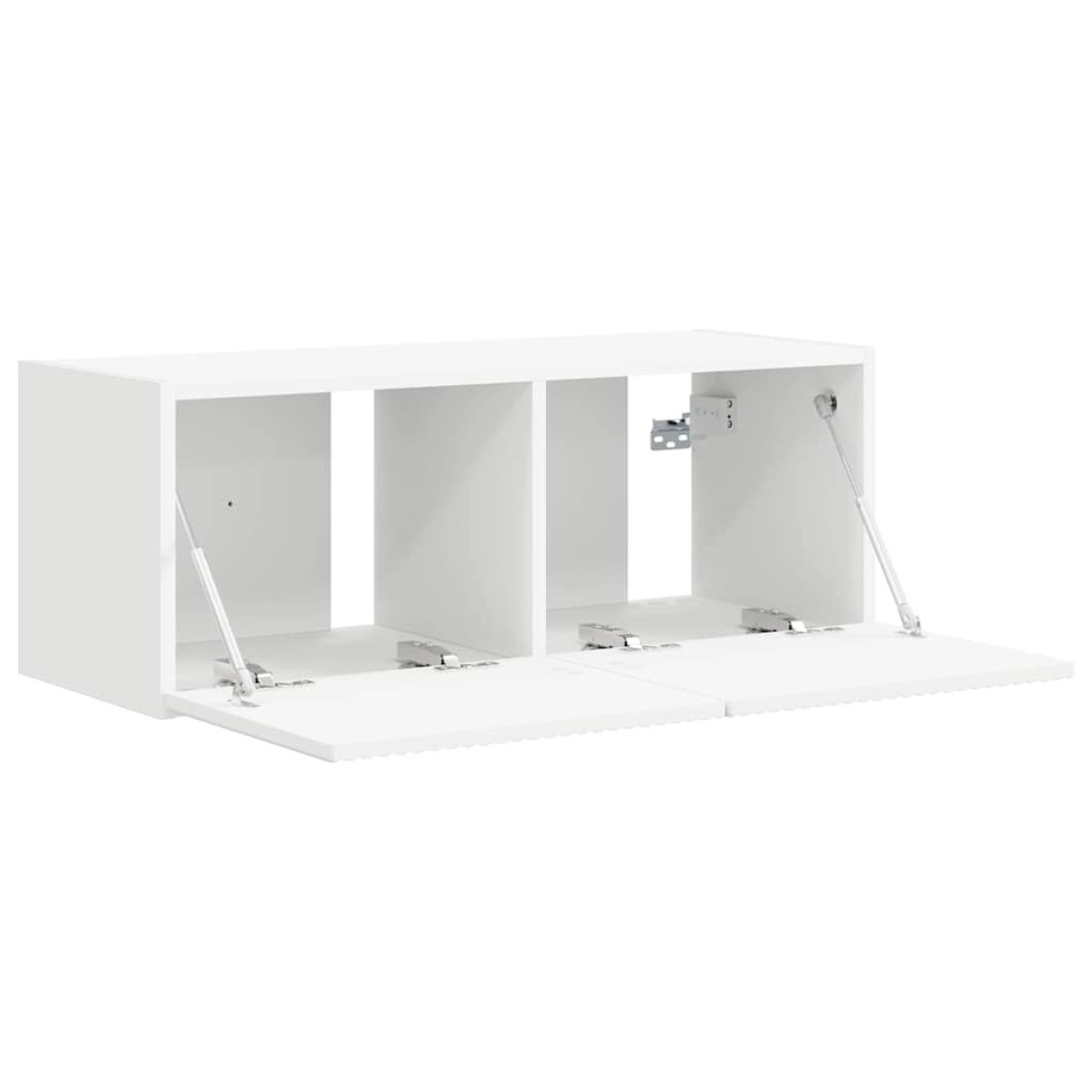 vidaXL Ντουλάπι Τηλεόρασης Τοίχου 78,5 x 31 x 29,5 εκ Λευκό