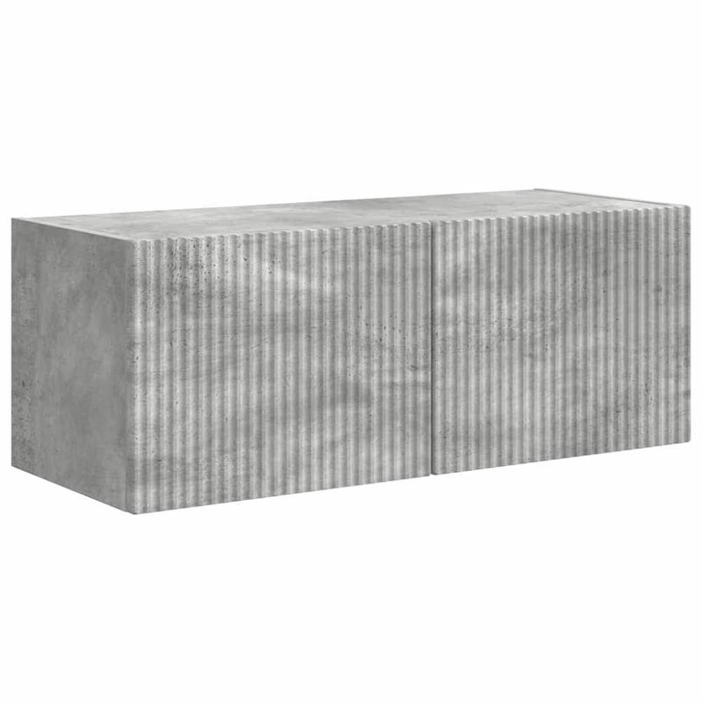 vidaXL Ντουλάπι Τηλεόρασης Τοίχου 78,5 x 31 x 29,5 εκ Σκυρόδεμα