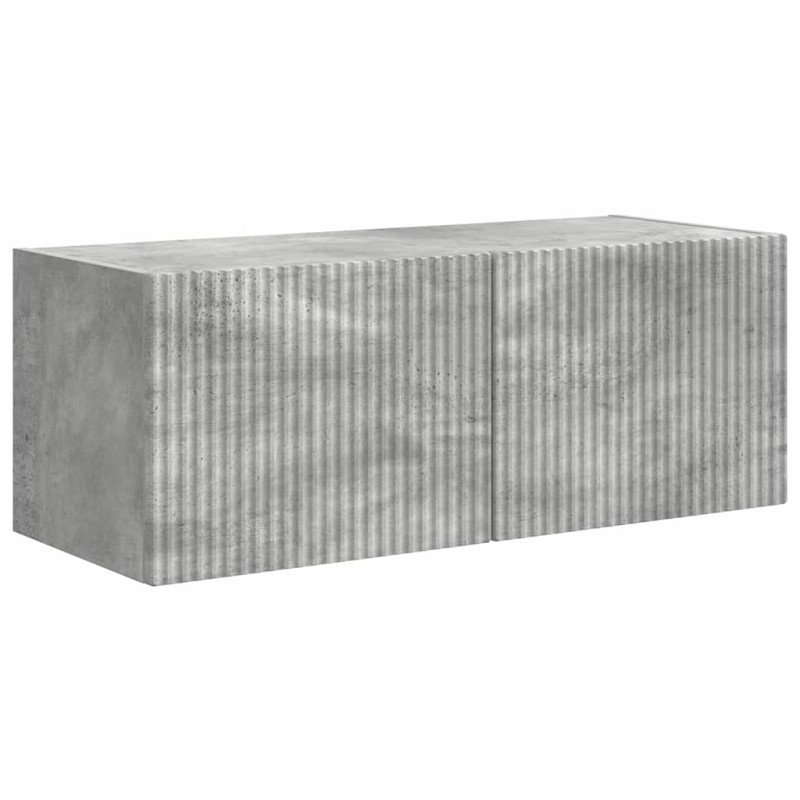 vidaXL Ντουλάπι Τηλεόρασης Τοίχου 78,5 x 31 x 29,5 εκ Σκυρόδεμα