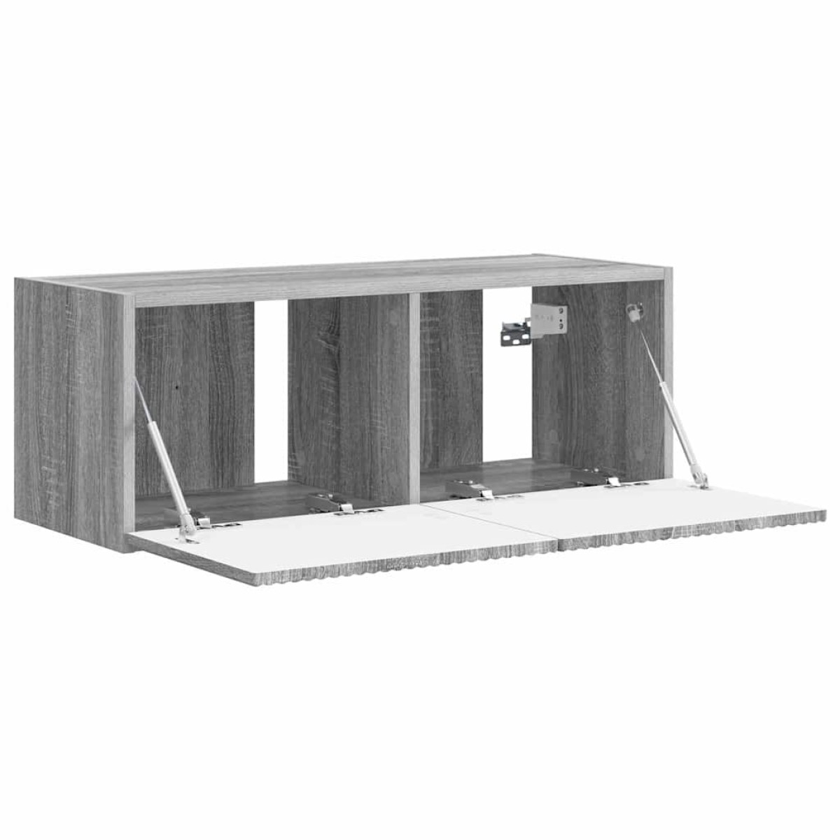 vidaXL Ντουλάπι Τηλεόρασης Τοίχου 78,5 x 31 x 29,5 εκ Γκρίζο Σονομα