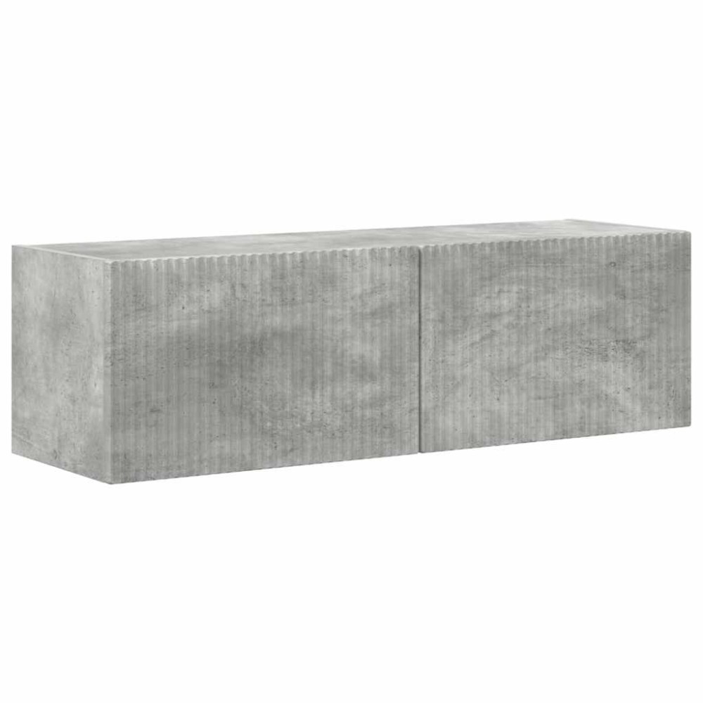 vidaXL Ντουλάπι Τηλεόρασης Τοίχου 98 x 31 x 29,5 εκ Σκυρόδεμα