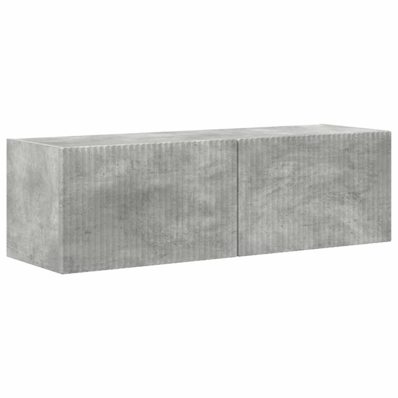 vidaXL Ντουλάπι Τηλεόρασης Τοίχου 98 x 31 x 29,5 εκ Σκυρόδεμα
