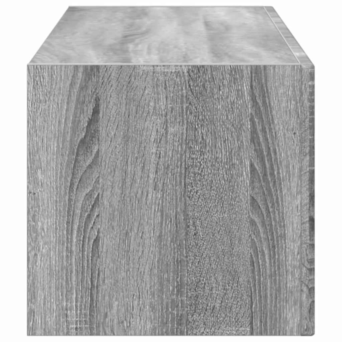 vidaXL Ντουλάπι Τηλεόρασης Τοίχου 98 x 31 x 29,5 εκ Γκρίζο Σονομα