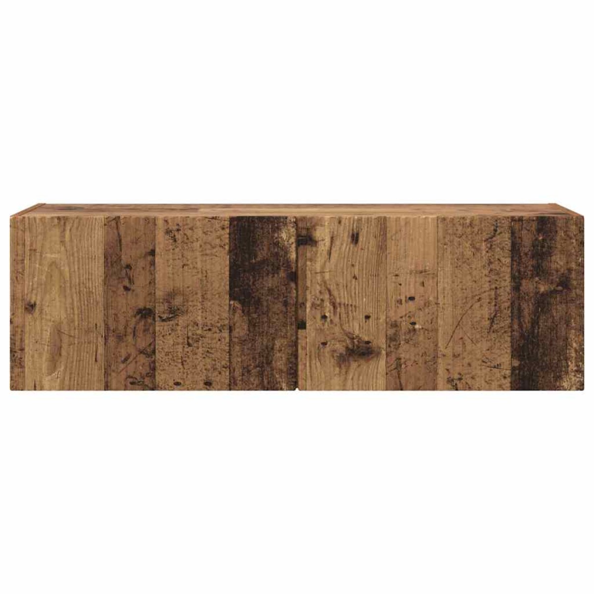 vidaXL Ντουλάπι Τηλεόρασης Τοίχου 98 x 31 x 29,5 εκ Παλιό Ξύλο