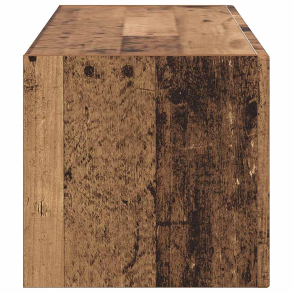 vidaXL Ντουλάπι Τηλεόρασης Τοίχου 98 x 31 x 29,5 εκ Παλιό Ξύλο
