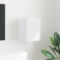 vidaXL Ντουλάπι Τηλεόρασης Τοίχου 30 x 31 x 40 εκ. Λευκό