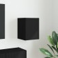 vidaXL Ντουλάπι Τηλεόρασης Τοίχου 30 x 31 x 40 εκ. Μαύρο