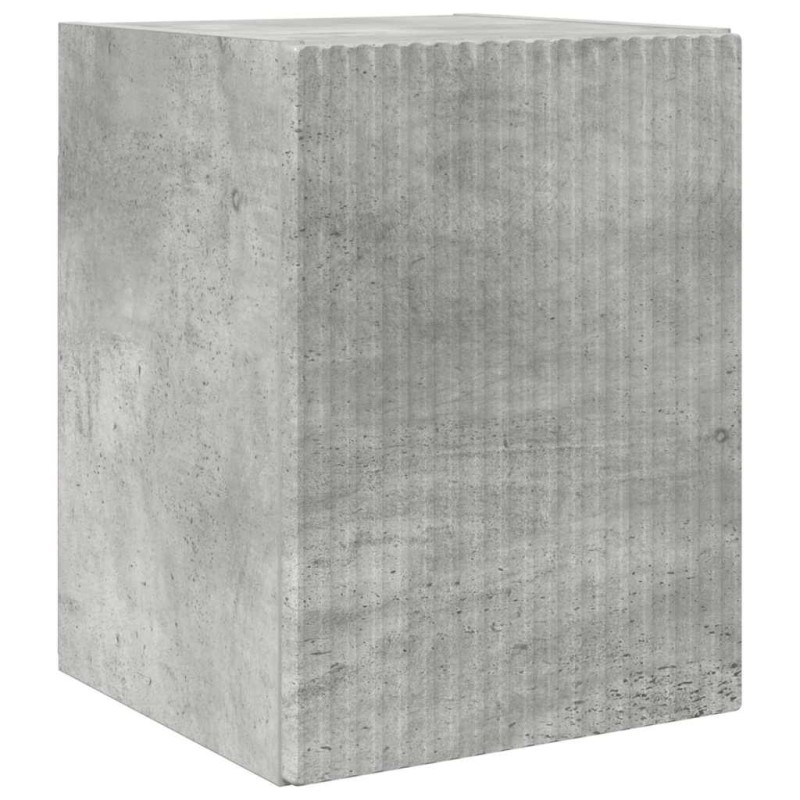 vidaXL Ντουλάπι Τηλεόρασης Τοίχου 30 x 31 x 40 εκ. Σκυρόδεμα