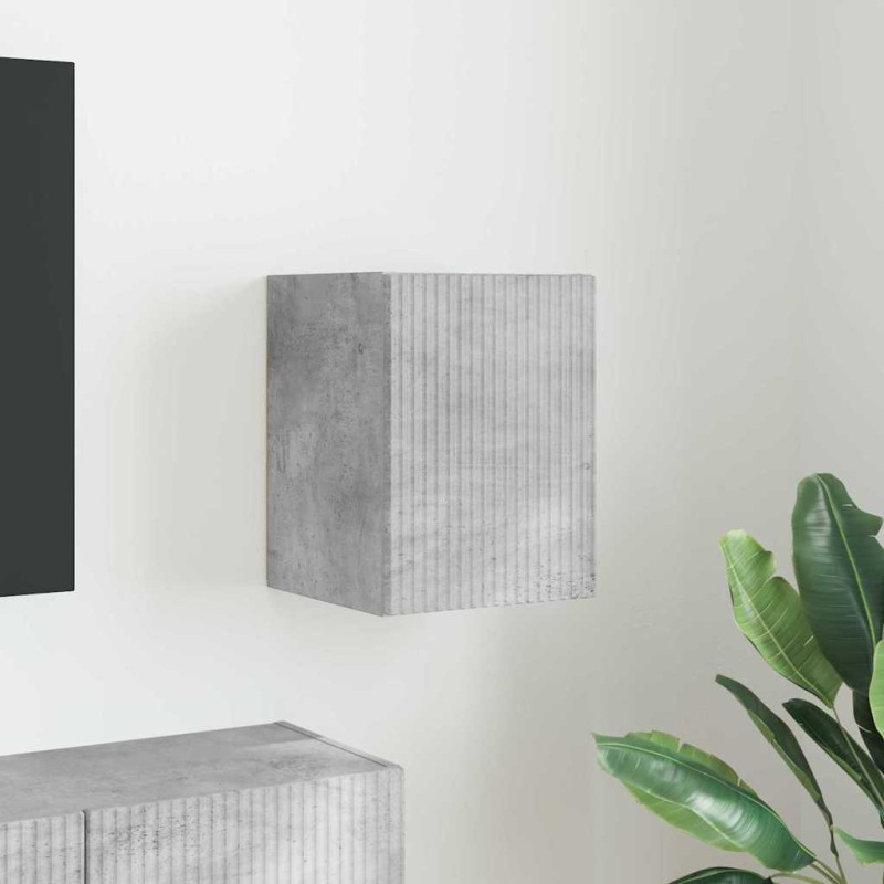 vidaXL Ντουλάπι Τηλεόρασης Τοίχου 30 x 31 x 40 εκ. Σκυρόδεμα