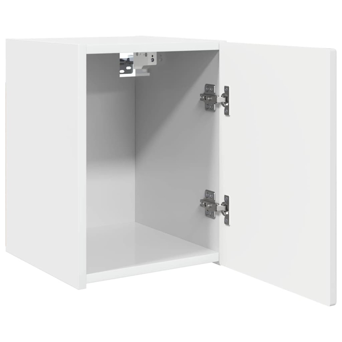 vidaXL Ντουλάπι Τηλεόρασης Τοίχου 30 x 31 x 40 εκ. Λαμπερό Λευκό