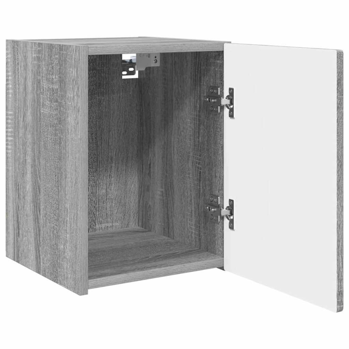vidaXL Ντουλάπι Τηλεόρασης Τοίχου 30 x 31 x 40 εκ. Γκρίζο Σονομα
