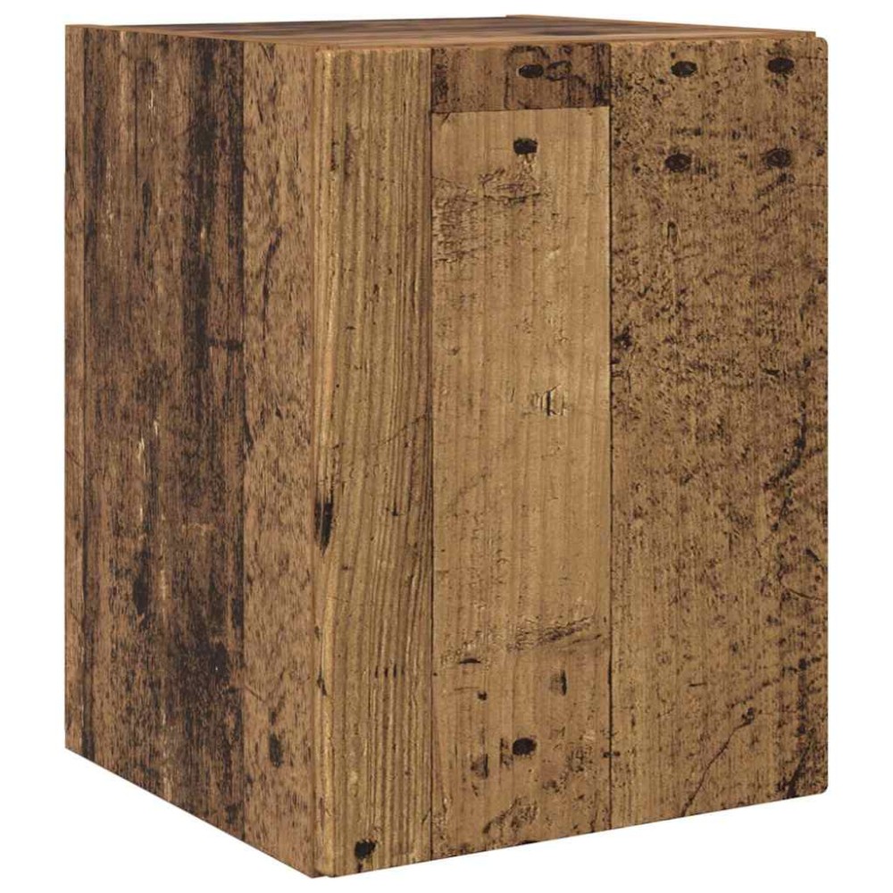 vidaXL Ντουλάπι Τηλεόρασης Τοίχου 30 x 31 x 40 εκ. Παλιό Ξύλο