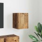 vidaXL Ντουλάπι Τηλεόρασης Τοίχου 30 x 31 x 40 εκ. Παλιό Ξύλο