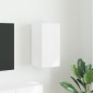 vidaXL Ντουλάπι Τηλεόρασης Τοίχου 30 x 31 x 60 εκ Λευκό