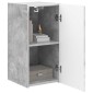 vidaXL Ντουλάπι Τηλεόρασης Τοίχου 30 x 31 x 60 εκ Σκυρόδεμα