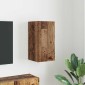 vidaXL Ντουλάπι Τηλεόρασης Τοίχου 30 x 31 x 60 εκ Παλιό Ξύλο