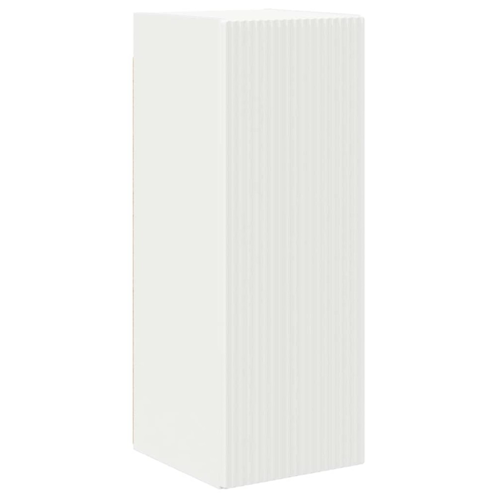 vidaXL Ντουλάπι Τηλεόρασης Τοίχου 30 x 31 x 80 εκ. Λευκό
